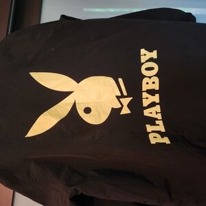 PLAYBOY Gold and Black Lightweight Jacket
